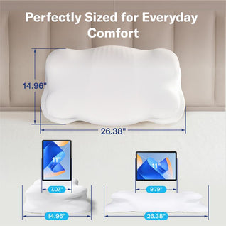 Velora Align™ Ergonomic Memory Foam Cervical Pillow
