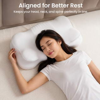 Velora Align™ Ergonomic Memory Foam Cervical Pillow