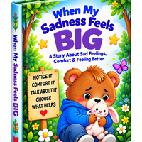 When My Sadness Feels BIG | Emotional Learning Book for Kids Ages 1–6