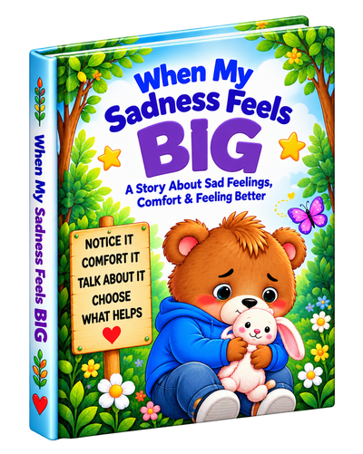 When My Sadness Feels BIG | Emotional Learning Book for Kids Ages 1–6