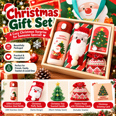 Christmas Cozy Gift Set 🎄 | Ready-to-Gift Holiday Surprise